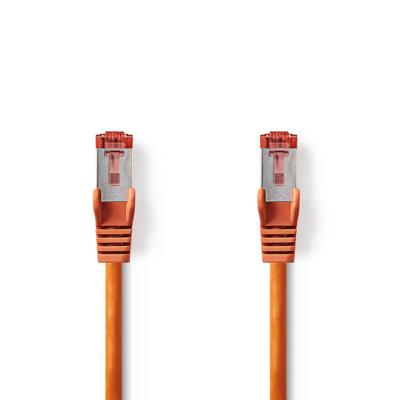 CAT6 S/FTP-Netwerkkabel | RJ45 Male - RJ45 Male | 1,5 m | Oranje