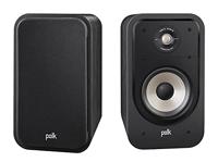 Polk Signature S20e Luidspreker, Boekenplank Speaker voor HiFi Home Cinema, Boekenplank Speaker met 125 Watt, 2 stuks, Poolklemmen, Diepe Bas, Hoge resolutie, 40 kHz, - Zwart - thumbnail