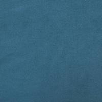 Slaapbank met matras 100x200 cm fluweel blauw - thumbnail