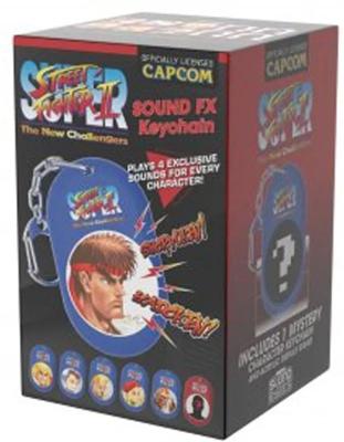 Streetfighter 2 - Sound Bytes Random Sound FX Keychain