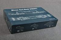 Trumpeter 1/35 Morser Karl-Gerat 040/041 on railway transport carrier - thumbnail