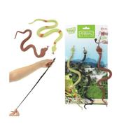 Toi Toys 3 Stretchy slangen op kaart - thumbnail