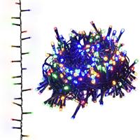 VidaXL Lichtslinger compact met 1000 led's meerkleurig 25 m pvc - thumbnail