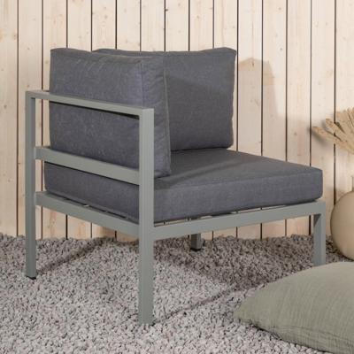 Nohr Hoek Loungebank 'Lasheka' Modulair, kleur Khaki