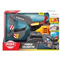 Dickie Toys Volvo Power Excavator Kant-en-klaar model Bouwvoertuig (model) - thumbnail