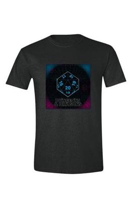 Dungeons & Dragons T-Shirt 80´s Sci-Fi Dice in Space