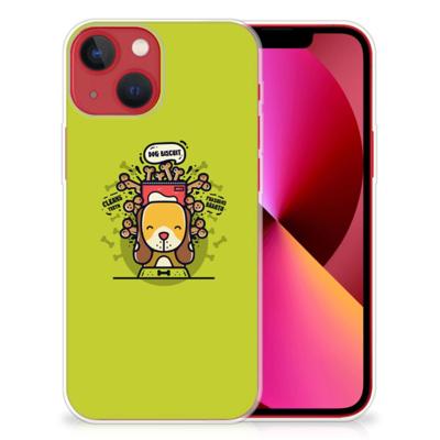 Apple iPhone 13 Telefoonhoesje met Naam Doggy Biscuit Apple iPhone 13 Telefoonhoesje met Naam Doggy Biscuit