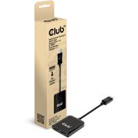 CLUB3D CSV-7200H video splitter DisplayPort 2x HDMI - thumbnail