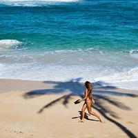 REEF Cushion Court Slipper Dames Rose Gold 7 - thumbnail