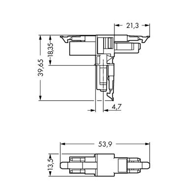 WAGO 890-1615 Connector 25 stuk(s)