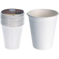 ECO Bekertjes 8 Stuks Wit - thumbnail