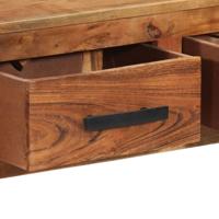 Dressoir met 3 lades 110x30x80 cm massief acaciahout - thumbnail