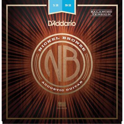 D'Addario Nickel Bronze Balanced Tension Light gitaarsnaren