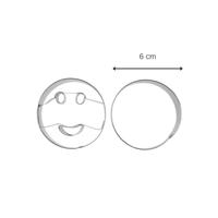 Fackelmann Zenker uitsteekvormen smiley 8 stuks - thumbnail