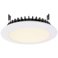 Deko Light 565233 LED Panel Round III 20 LED-inbouwlamp Energielabel: G (A - G) LED vast ingebouwd 20 W Verkeerswit (RAL 9016) - thumbnail