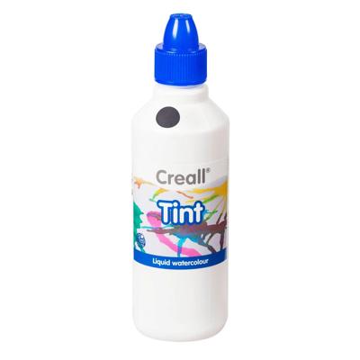 Creall waterverf zwart, 500ml