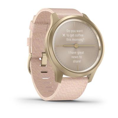 Garmin vivomove Style Champagne-Dust Rose, Fabric Smartwatch Roze