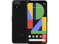 Google Pixel 4 64 GB mobiele telefoon, zwart, Just Black, Android 10. - thumbnail