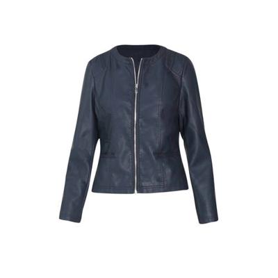 Cassis leren jack marine Cassis leren jack marine