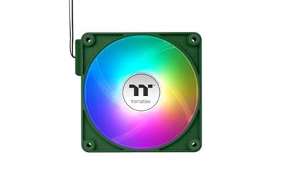Thermaltake CT140 EX Reverse ARGB Sync PC Cooling Fan Racing Green 3 Pack PC-ventilator Groen (b x h x d) 120 x 120 x 25 mm Thermaltake CT140 EX Reverse ARGB Sync PC Cooling Fan Racing Green 3 Pack PC-ventilator Groen (b x h x d) 120 x 120 x 25 mm