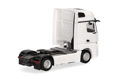 Herpa 317948 H0 Vrachtwagen Mercedes Benz Actros L Gigaspace Solotrekmachine 2-assige, wit Herpa 317948 H0 Vrachtwagen Mercedes Benz Actros L Gigaspace Solotrekmachine 2-assige, wit