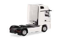 Herpa 317948 H0 Vrachtwagen Mercedes Benz Actros L Gigaspace Solotrekmachine 2-assige, wit - thumbnail