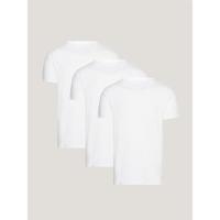 Tommy Hilfiger T-shirts V-hals stretch 3-pack wit - thumbnail