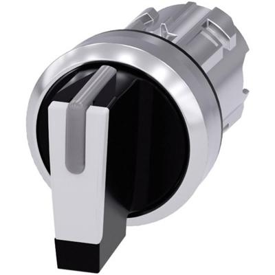 Siemens 3SU10522BL600AA0 3SU1052-2BL60-0AA0 Knevelschakelaar Metalen frontring, Hoogglans Knevel Zwart, Wit 2 x 45 ° 1 stuk(s) Siemens 3SU10522BL600AA0 3SU1052-2BL60-0AA0 Knevelschakelaar Metalen frontring, Hoogglans Knevel Zwart, Wit 2 x 45 ° 1 stuk(s)