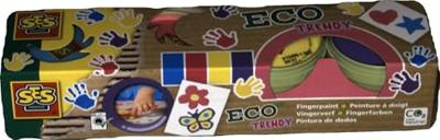 SES Creative ECO Vingerverf 4 Kleuren