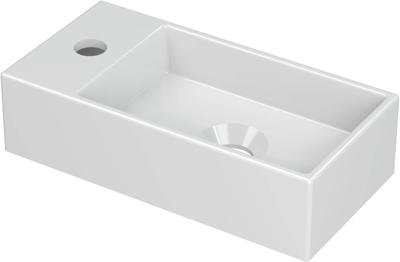 Saqu Carpo Fontein 36x18x9 cm Glans Wit