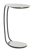 Light & Living Laptoptafel 'Marsh' 43 x 27cm, kleur Nikkel - thumbnail