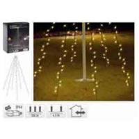 Vlaggenmast verlichting 192 lampjes warm wit - thumbnail