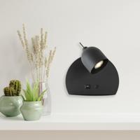 Essence wandlamp USB zwart - thumbnail