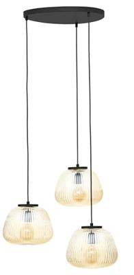 Brilliant 3-lichts hanglampKaizen rond - 80110/86