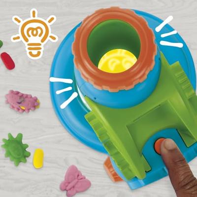 Play-Doh microscoop met licht - 5 kleipotjes