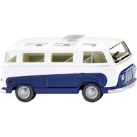 Wiking 028997 H0 Bus Ford FK 1000 panoramabus - saffierblauw/wit - thumbnail