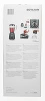 Severin SM3707 Blender Zwart 600W - thumbnail