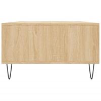 Salontafel 104x60x35 cm bewerkt hout sonoma eikenkleurig - thumbnail
