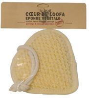 Aleppo Soap Co Loofa natuurspons hart 1 Stuks - thumbnail