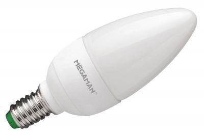 Megaman mm04861 3,5w (21w) e14 dimbare led flame kaarslamp