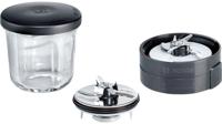 Bosch Haushalt MUZ45XCG1 Hakmachine Transparant, Zwart - thumbnail