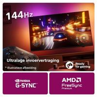 Philips Ambilight 48OLED809 4K OLED Smart TV - 48-inch scherm met P5 AI Perfect Picture Ultra HD, Google TV, Dolby Vision en Dolby Atmos Sound, werkt met Alexa en Google Assistant - Metalen randframe - thumbnail