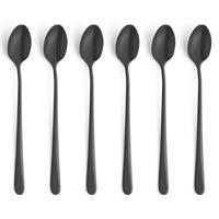 Amefa Austin Latte Lepels 6 Stuks Mat Zwart - thumbnail