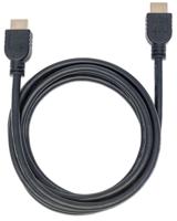 Manhattan 353939 HDMI-kabel HDMI Aansluitkabel HDMI-A-stekker, HDMI-A-stekker 2.00 m Zwart 4K UHD, UL gecertificeerd - thumbnail