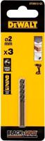 DeWalt Accessoires black & gold metaalboor | 2 mm - dt20512-qz - thumbnail