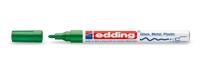 Edding Lakmarker | groen | streepbreedte 1-2 mm ronde punt | 10 stuks - 4-751004 4-751004 - thumbnail