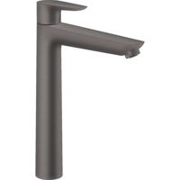Wastafelmengkraan Talis E 240 HansGrohe Eengreeps Zonder Afvoer Geborsteld Zwart Chroom - thumbnail