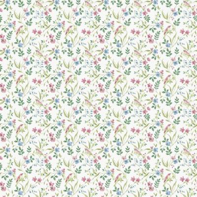 Galerie Miniatures 3 Behang met bloemen en vogels - G68714