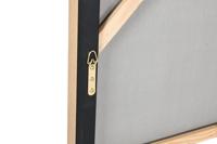 Schilderij Home ESPRIT Blauw Wit Abstract Modern 187 x 3,8 x 126 cm - thumbnail