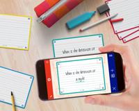 Oxford Flash 2.0 flashcard starterkit, gelijnd, A7, assorti, pak van 80 vel - thumbnail